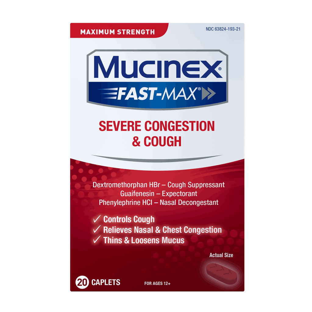 Maximum Strength Fast-Max® Severe Congestion & Cough