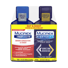 Maximum Strength Fast-Max® Severe Congestion & Cough + Nightshift™ Cold & Flu