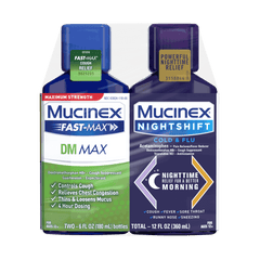 Maximum Strength Fast-Max® DM MAX + Nightshift™ Cold & Flu