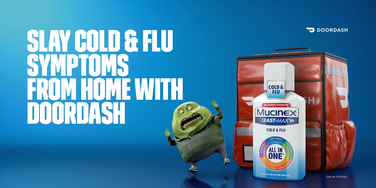 Slay Cold & FLu From Home with DoorDash