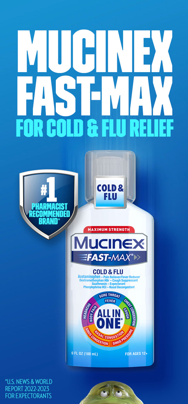 Mucinex Fast Max for Cold & Flu Relief