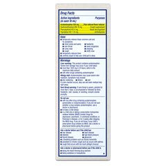 Children's FreeFrom Multi-Symptom Cold & Flu Nighttime Liquid, Elderberry & Cherry Natural Flavor - Drug Facts