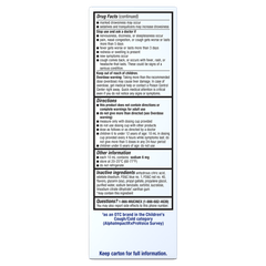 Children's Night Time Multi-Symptom Cold Liquid, Very Berry Flavor Other Informations