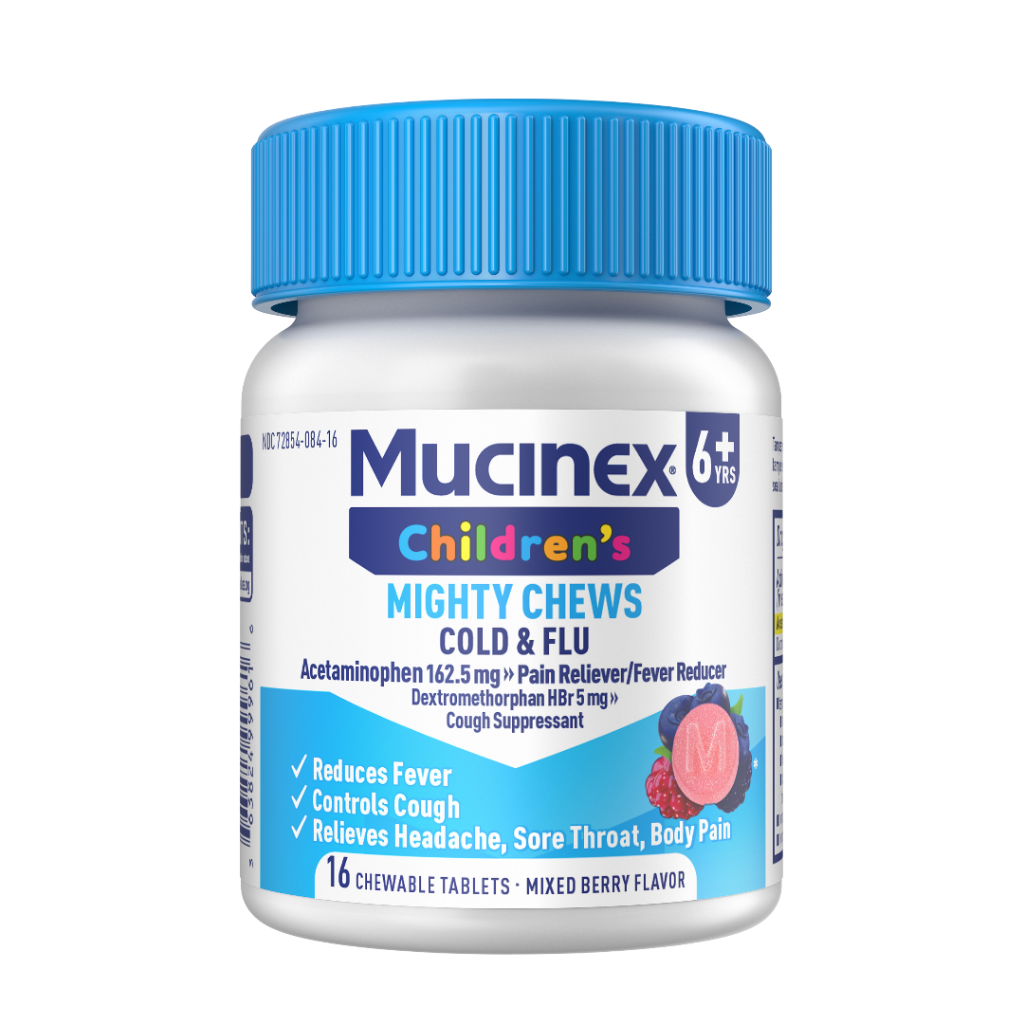 Mucinex Children's Mighty Chews Cold & Flu