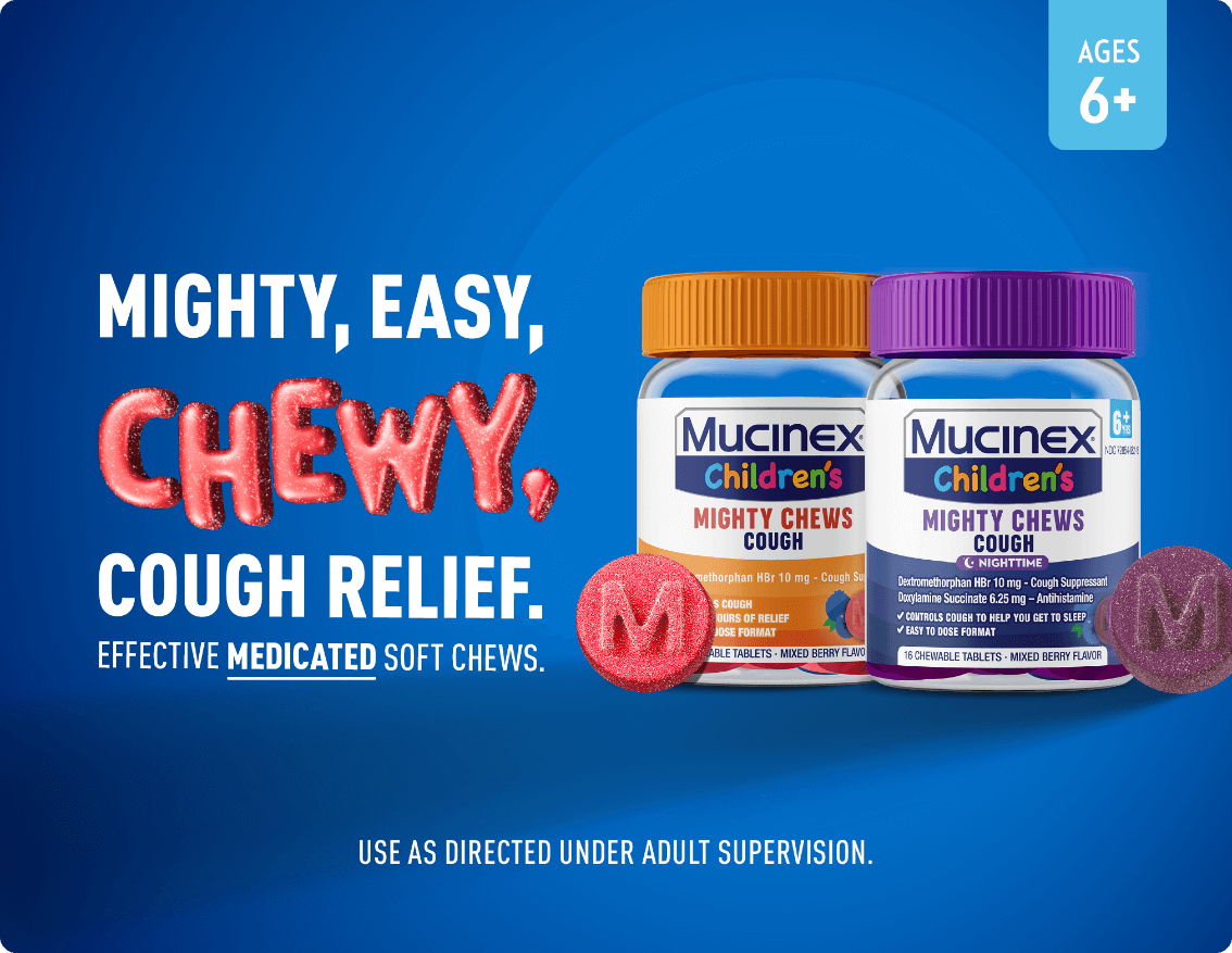 Mighty chews cough releif