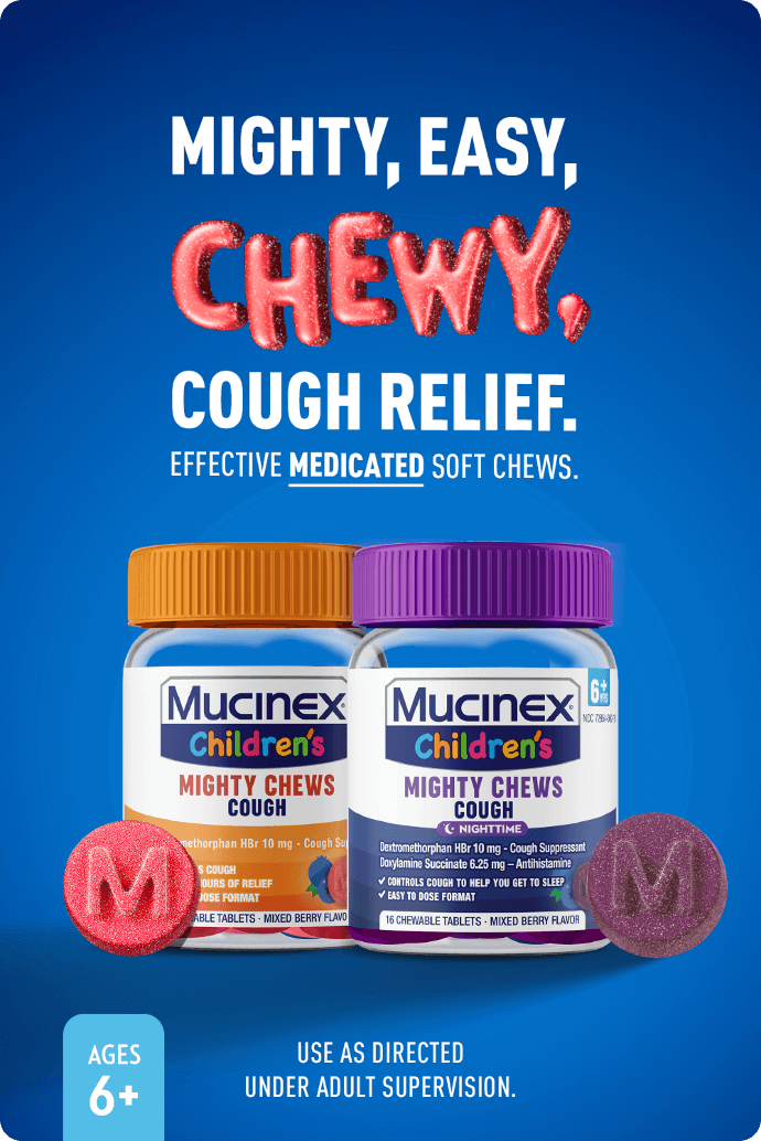 Mighty chews cough releif