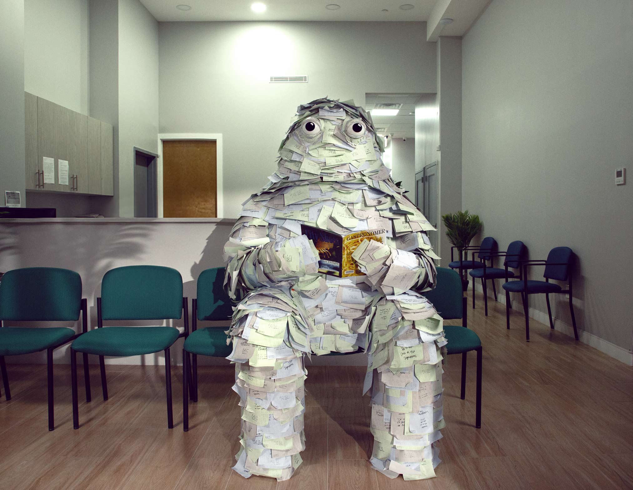 Mucinex Flip the script mascot