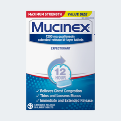 Maximum Strength Mucinex® Extended-Release Bi-Layer Tablets