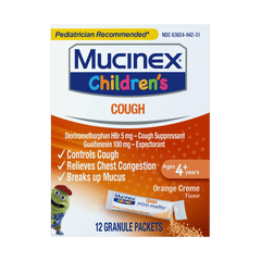 Children’s Cough Mini-Melts - Orange Creme