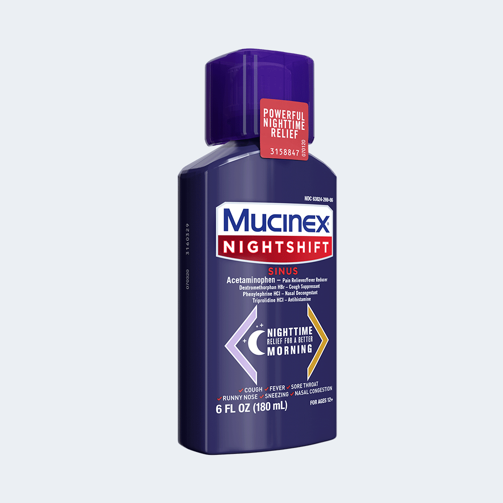 Nightshift® Sinus Liquid 6 oz. Mucinex® Mucinex USA