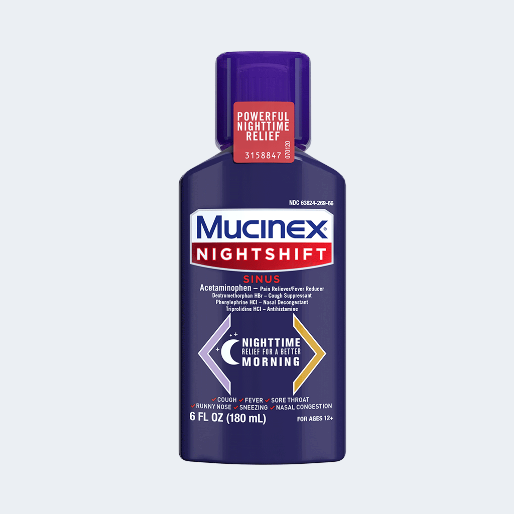 Nightshift® Sinus Liquid 6 oz. Mucinex® Mucinex USA