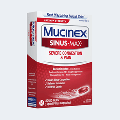 Sinus-Max® Severe Congestion & Pain Liquid Gels