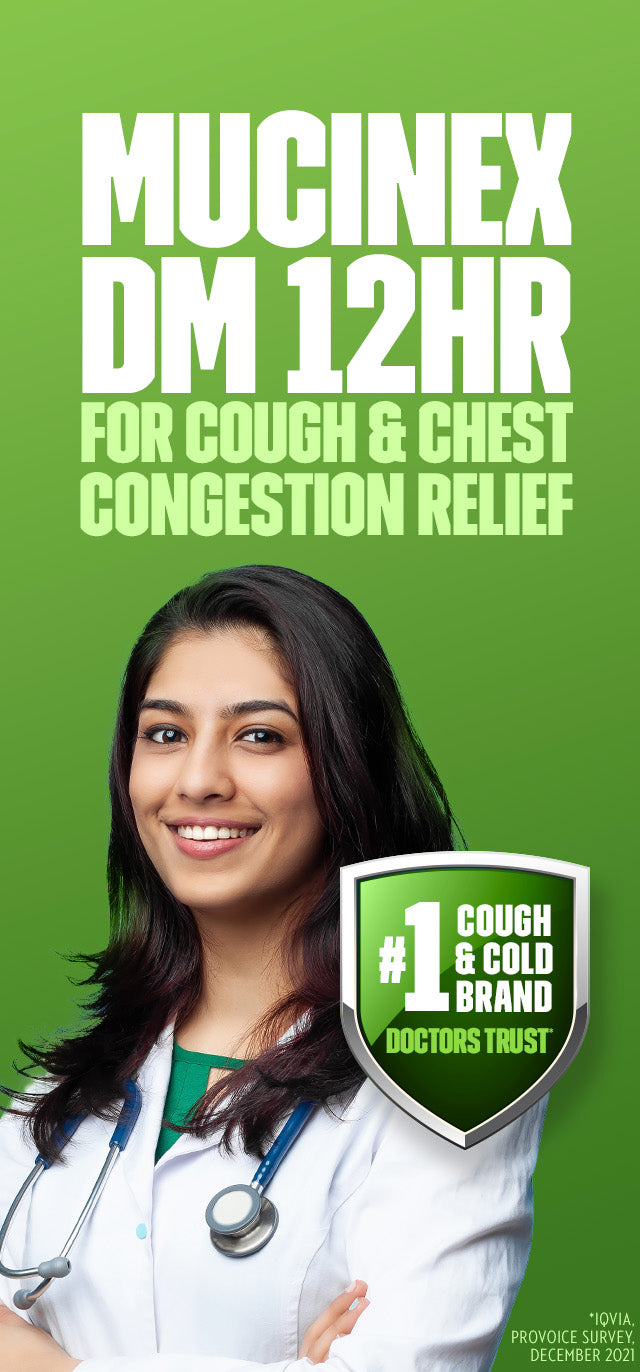 Mucinex cough and chest congestion relief