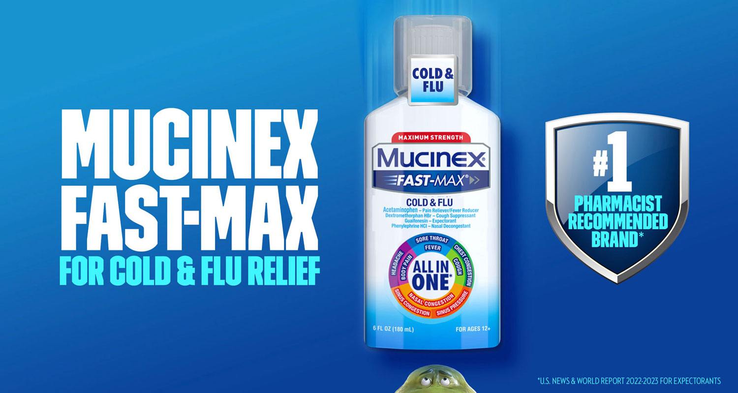 Mucinex Fast Max for Cold & Flu Relief