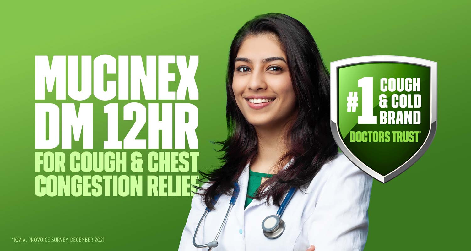 Mucinex cough and chest congestion relief