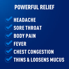 Mucinex® Rapid Clear® Pain, Headache and Mucus Congestion