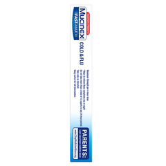 Mucinex Fast Max Cold Flu 10ct left side