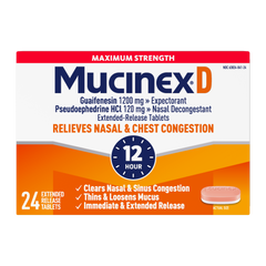 Maximum Strength Mucinex® D