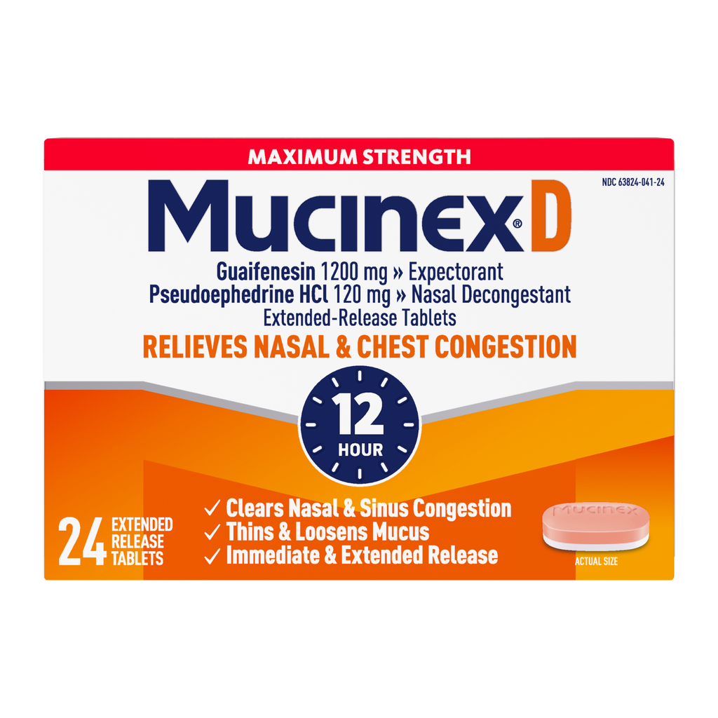 Maximum Strength Mucinex® D