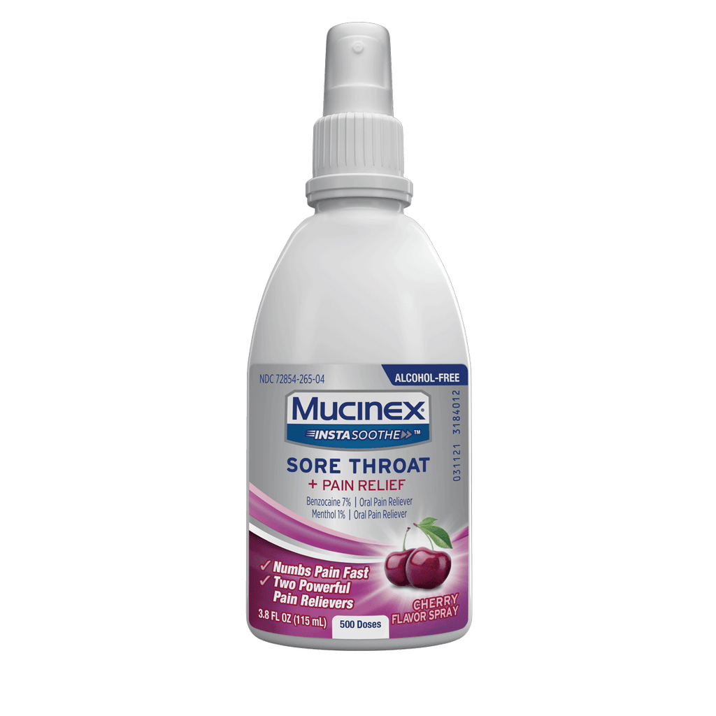 InstaSoothe™ Sore Throat + Pain Relief Spray