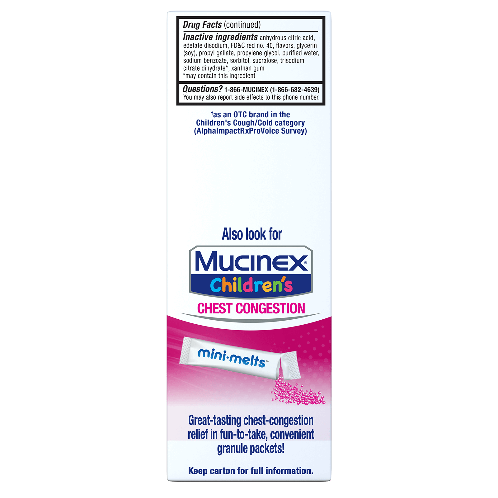Mucinex® Children's Stuffy Nose & Chest Congestion Liquid Mucinex USA