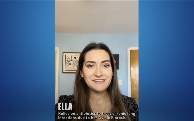 Load video: Antibiotic resistance - Ella story