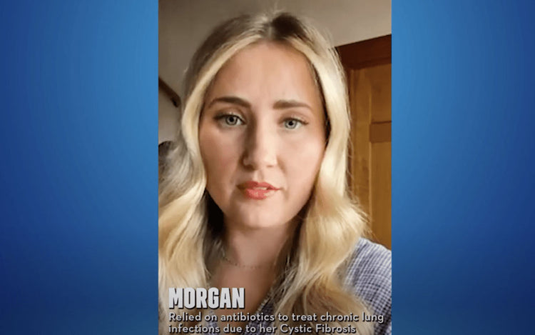 Load video: Antibiotic resistance - Morgan story