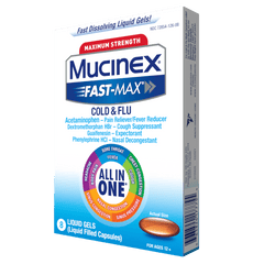 Maximum Strength Fast-Max® Cold & Flu Liquid Gels 8 CT - Right