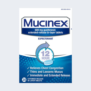 Mucinex® Extended-Release Bi-Layer Tablets