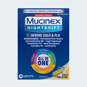 Nightshift® Severe Cold & Flu Caplets