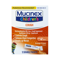 Children’s Cough Mini-Melts - Orange Creme