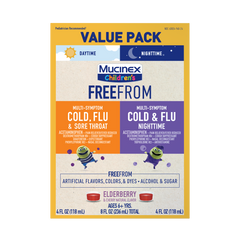 Children’s FreeFrom™ Multi-Symptom Cold, Flu & Sore Throat + Multi-Symptom Cold & Flu Nighttime - Value Pack