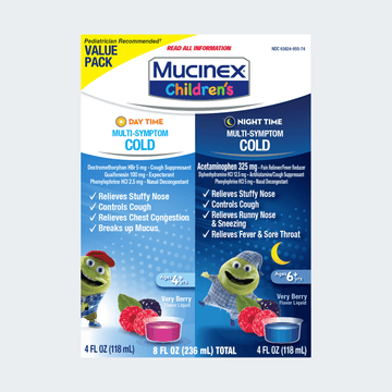 Children’s Multi-Symptom Cold - Day and Night value pack