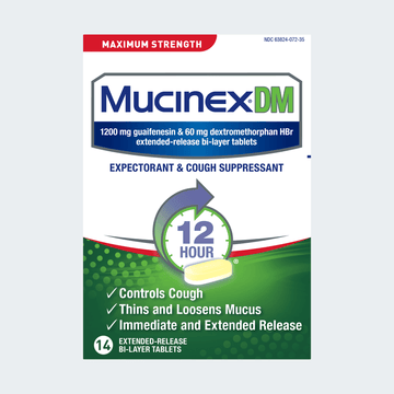 Maximum Strength Mucinex® DM Extended-Release Bi-Layer Tablets