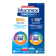 Maximum Strength Fast-Max® Day Time Cold & Flu and Night Time Cold & Flu