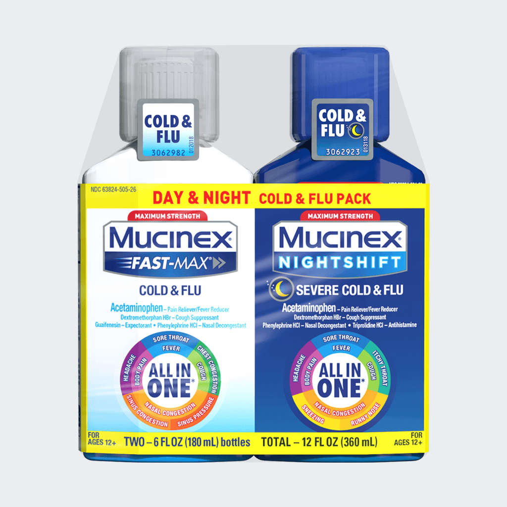 Maximum Strength Fast-Max® Cold & Flu (All-in-One) + Maximum Strength Nightshift™ Severe Cold & Flu
