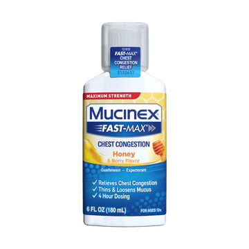 Maximum Strength Fast-Max® Chest Congestion Honey & Berry Flavor 
