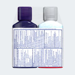 Maximum Strength Fast-Max® Severe Congestion & Cough Clear & Cool + Nightshift™ Cold & Flu Clear & Cool