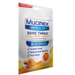 InstaSoothe™ Sore Throat + Soothing Comfort