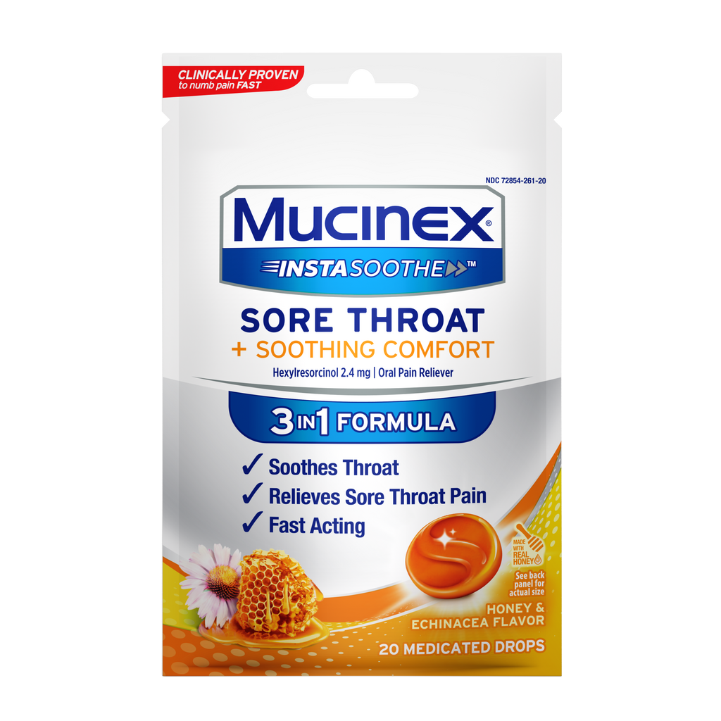 InstaSoothe™ Sore Throat + Soothing Comfort