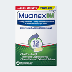 Maximum Strength Mucinex® DM Extended-Release Bi-Layer Tablets