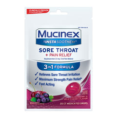 InstaSoothe™ Sore Throat + Pain Relief Drops