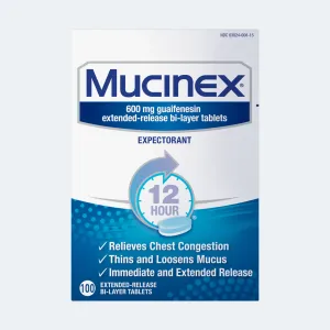 Mucinex® Extended-Release Bi-Layer Tablets