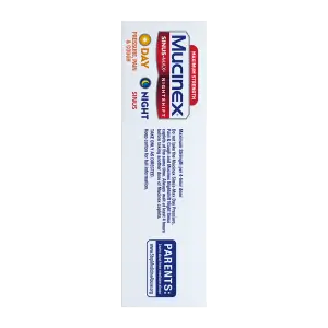 Mucinex® Sinus-Max® Day Pressure, Pain & Cough & Nightshift® Night Sinus Caplets