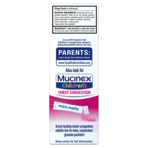 Children's Cough Liquid, Cherry Flavor - drug fact