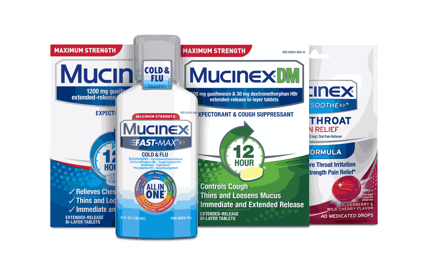 Mucinex products