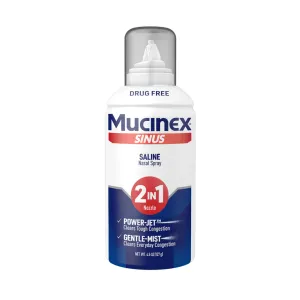 Sinus Saline Nasal Spray Power 2 in 1 Nazzle packshot