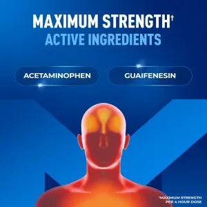 Mucinex® Rapid Clear® Pain, Headache and Mucus Congestion Caplets - active ingredients