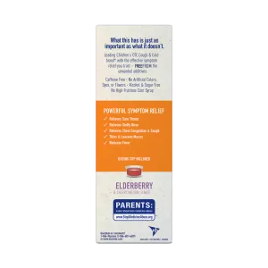 Children’s FreeFrom™ Multi-Symptom Cold, Flu & Sore Throat - Elderberry and Cherry