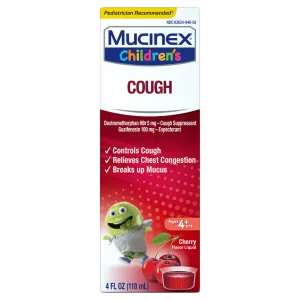 Children's Cough Liquid, Cherry Flavor